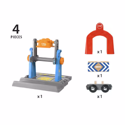 BRIO World - Smart Tech - 33827 - Grue De Chargement De Marchandises Smart Tech