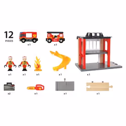 BRIO Caserne de pompiers - Vue supplémentaire 4