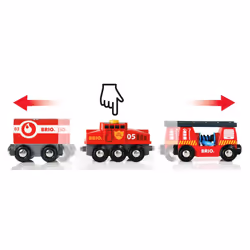 BRIO Train des pompiers - Vue supplémentaire 4