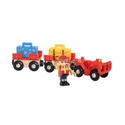 BRIO Vehicule De Chargement Des Bagages, 3 an(s), Multicolore