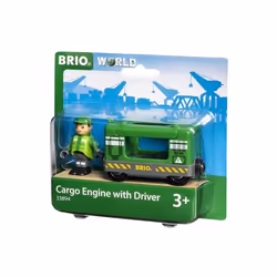 BRIO Locomotive cargo et conducteur