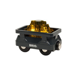 BRIO Wagon lumineux chargé d’or
