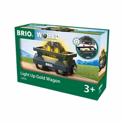 BRIO Wagon lumineux chargé d’or