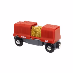 BRIO Wagon Cargo Rouge, 0,3 an(s), Multicolore, 1 pièce(s)