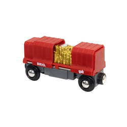 BRIO Wagon Cargo Rouge