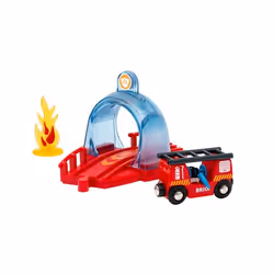 BRIO Portique Smart Tech Sound et accessoires pompier, 0,3 an(s)