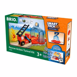 BRIO Portique Smart Tech Sound et accessoires pompier