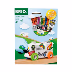 BRIO Locomotive en bois à décorer, 3 an(s)