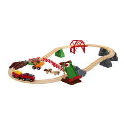 BRIO Circuit de la ferme et locomotive à pile
