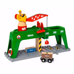 BRIO Grue à conteneurs