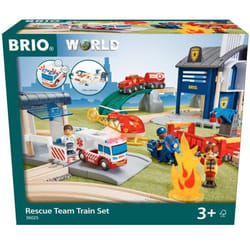 BRIO Rescue Team Train Set