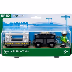 BRIO Special Edition Train 2024, Train, 3 an(s), Plastique, Noir, Gris