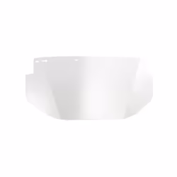 Liquides. solides. métal en fusion. impacts 120 m/s. Ecran facial en polycarbonate incolore de 230 mm. S’adapte sur les suppo ...