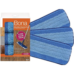 Pad de Nettoyage en Microfibre - 42 cm - Compatible Avec Balai Microfibre Pour Sol - Bona