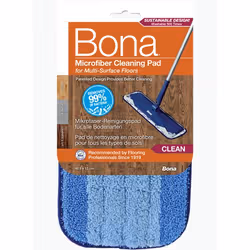 Bona CA101020, Housse pour balai à franges, Bleu, Microfibre, 1 pièce(s)