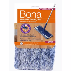 Bona CA101021, Housse pour balai à franges, Bleu, Microfibre, 1 pièce(s)