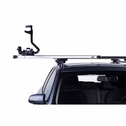 Thule SlideBar 144 Barre de toit de chargement Noir, Argent