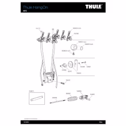 Thule HangOn 3 Tilt 972, 7.2 kg - Vue supplémentaire 4