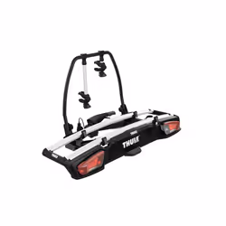 Thule VeloSpace XT 2, Support de bicyclette, Porte-vélo hayon arrière, Noir, Argent