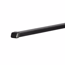 Thule SquareBar 220, Barre de toit, Noir, Plastique, Acier, 100 kg, 2200 mm