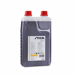Mélange d'huile pour mélange de carburant pour moteurs à deux temps Stiga; 1L (avec dosimètre)