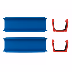 Aquaplay Straight, set of 2, Ensemble de piste de set de jeu, 4 an(s), Bleu, Rouge
