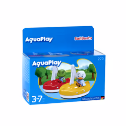 Smoby AQUAPLAY 2 BATEAUX A VOILE + FIGS