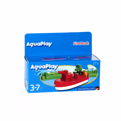 Aquaplay 8700000273, Bateau de plateau de jeu jouet, 3 an(s), Rouge, Blanc