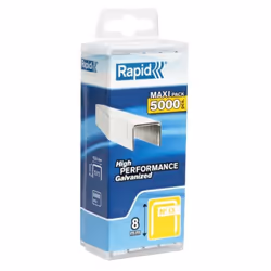 Agrafes Rapid; 10 6x10 mm; 5000 pcs .; TYPE 13 Code EAN : 7313463030815 Marque : Rapid Poids du produit (kg) : 0.37