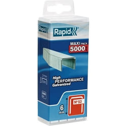 Agrafes Rapid; 11,4x6 mm; 5000 pcs .; TYP 53