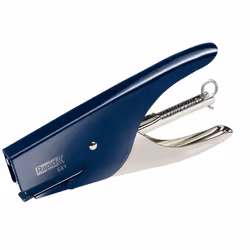 Rapid Supreme S51, 15 feuilles, Bleu, Acier inoxydable, Agrafes classiques, 21/4, Métal, 80 g/m²