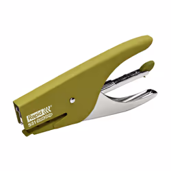 Rapid S51 Soft Grip, 15 feuilles, Vert, Argent, 4,2 cm
