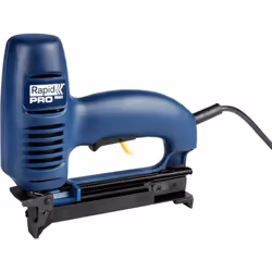 Description générale L'agrafeuse électrique Rapid R553 est un outil professionnel conçu pour les travaux intensifs de tapisse ...