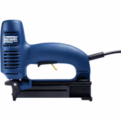 Description générale Agrafeuse électrique PRO R606 de Rapid, conçue pour les travaux de fixation exigeants. Avec un design er ...