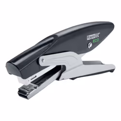 Rapid 24812500, 20 feuilles, Noir, Agrafes classiques, 24/6, 26/6, Plastique recyclé, 5,5 cm