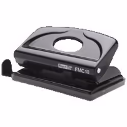 Rapid FMC10 Zwart, 10 feuilles, Noir, 8 cm