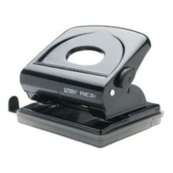 Rapid Fashion Metal C25+ perforateur papier Noir
