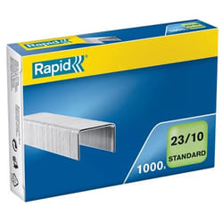 Rapid 23/10 Pack d'agrafes 1000 agrafes