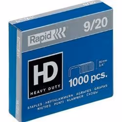 Rapid 9/20, 1000 agrafes