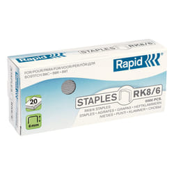 Rapid RK8/6 Pack d'agrafes 5000 agrafes