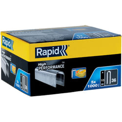 Coffret 5000 Agrafes pour Câble - Acier 36 10mm - Fixation Haute Performance Rapid e