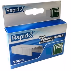 Agrafes Rapid; 10,6x8 mm; 2000 pcs .; TYP 140