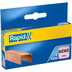 Agrafes Rapid Bébé - 3 x 1000 Les agrafes Rapid Bébé sont des agrafes de haute qualité conçues pour une utilisation dans les  ...