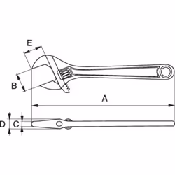 Bahco 8070 IP Clé anglaise - Vue supplémentaire 7