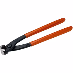 Tenaille Russes Bahco 2339 D avec manche recouvert en PVC. Cette paire de tenailles est idéale pour la coupe des fers à béton ...