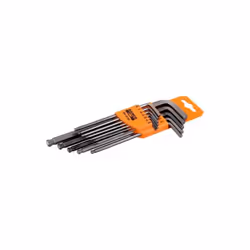 BAHCO - Jeu de clés mâles 6 pans à tête sphérique, dimensions en pouces - 12 pcs Caractéristiques principales de ce produit : ...
