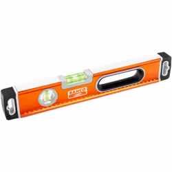 Bahco - Niveaux à bulle profil aluminium épais 66x30 mm 1200 mm - 466-1200 - Niveau à bulles en aluminium avec finition anodi ...