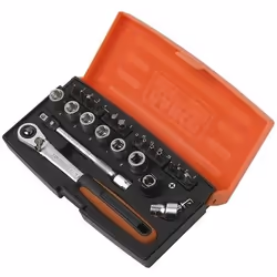 Ensemble d'outils Bahco SL24; 1/4''; 24 unités