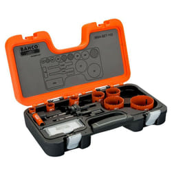 Jeu de scies trépans bimétal Sandflex 16-67 mm (11 pcs) Bahco 3834-set-103