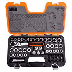 Ensemble d'outils Bahco S530T; 53 unités